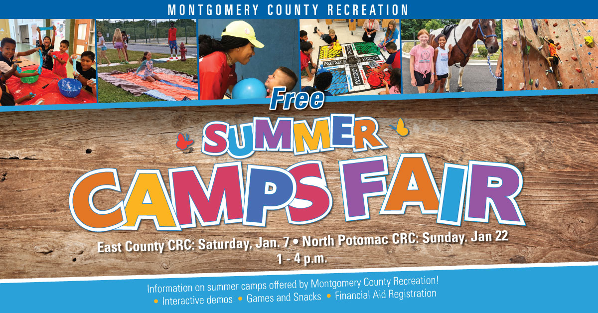Montgomery County Updates Montgomery County Recreation to Host Summer